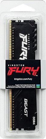 MEMORIA DDR4 8GB 3200MHZ KINGSTON FURY BEAST KF432C16BB/8