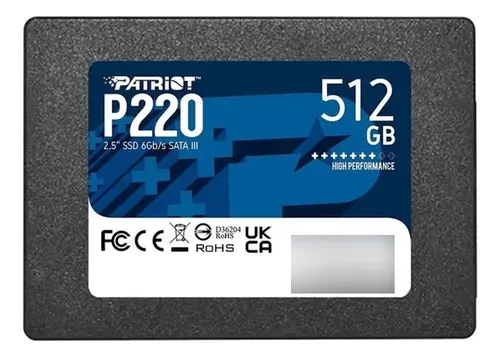 HD SSD 512GB P220 PATRIOT