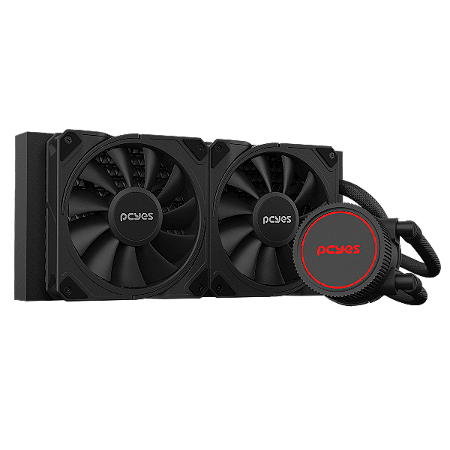 WATER COOLER SANGUE FRIO 3 BLACK VULCAN 240MM TDP 250W WCSF3240BR PCYES