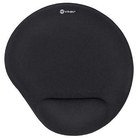 MOUSE PAD COM APOIO DE PULSO EM GEL MPG-10P PRETO VINIK
