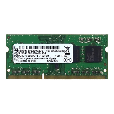 MEMORIA NOTEBOOK DDR3 PC3L 4GB 1600 SMART