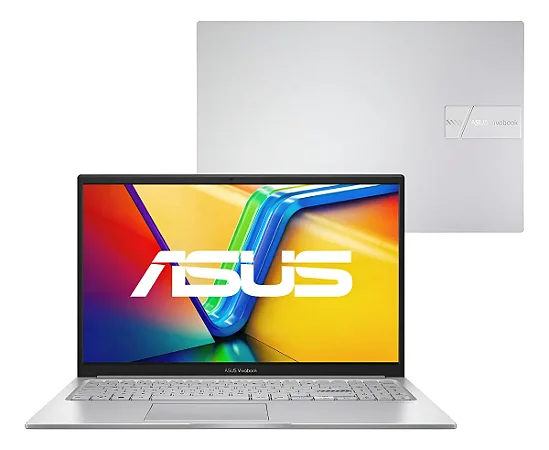 NOTEBOOK ASUS VIVOBOOK 15 CORE I5 1334U 8GB DE RAM 256GB SSD 15,6 FHD IPS COOL SILVER X1504VA-NJ1739