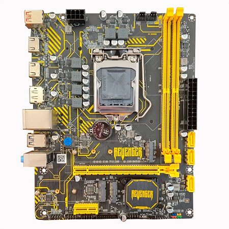 PLACA MAE G-H511 LGA1200 2 HDMI DISPLAYPORT USB 3.2 SLOT PARA NVME WIFI (10 E 11 GERAÇÃO) G-H511 REVENGER