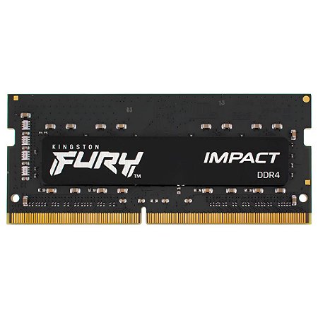 MEMORIA DE NOTEBOOK 16GB 3200MHZ CL20 KF432S20IB/16 FURY IMPACT KINGSTON