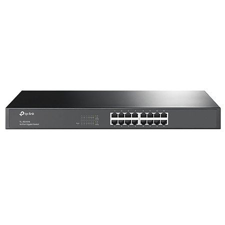 HUB SWITCH 16 PORTAS TL-SG1016 RACKMOUNT 100/1000 TP-LINK