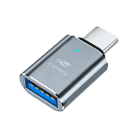 ADAPTADOR OTG USB-C MACHO PARA USB-A FEMEA OTG-20 C3TECH