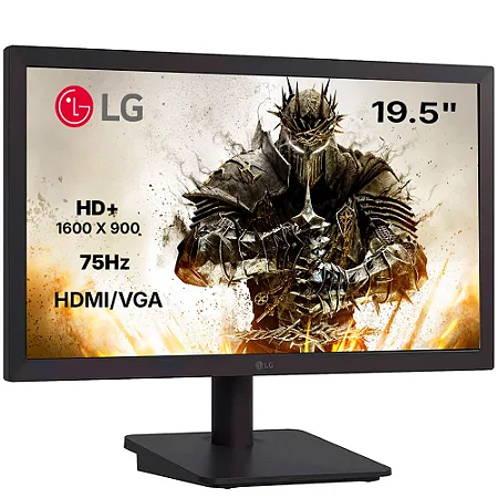 MONITOR 19,5 POLEGADAS 75HZ TN HDMI VGA 20U401A-B LG