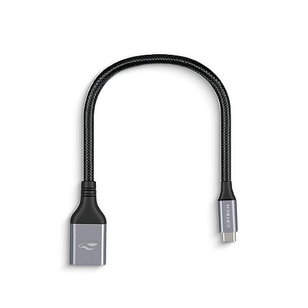 CABO ADAPTADOR OTG USB-C MACHO PARA USB-A FEMEA OTG-50 C3TECH
