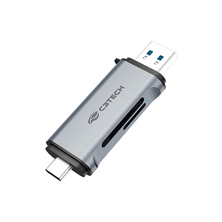 HUB LEITOR DE CARTAO DE MEMORIA SD TF HU-L50GY C3TECH