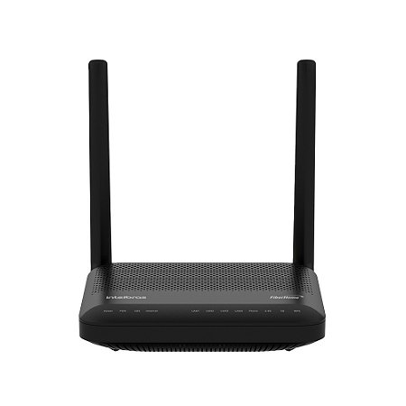 MODEM OPTICO PON LAN 4 PORTAS DUAL BAND AC1200 FXS 1P GPON EPON ONT HG6145D2 INTELBRAS