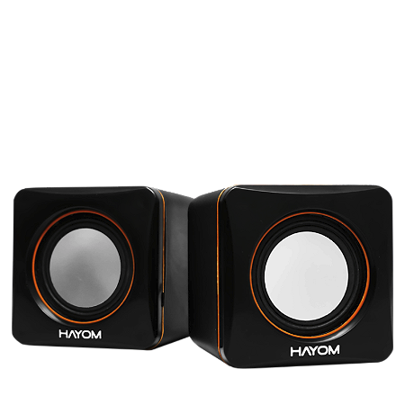 CAIXA DE SOM MULTIMIDIA USB 3W KM2501 HAYOM