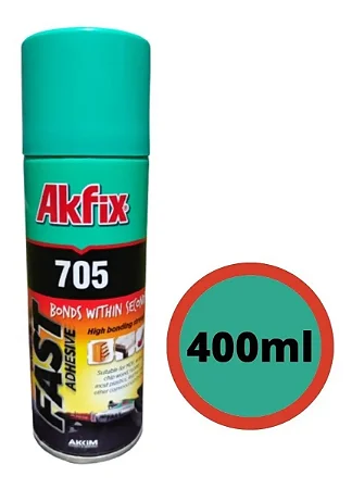 ACELERADOR DE COLA INSTANTANEA ATIVADOR CIANOCRILATO 400ML ICOLOR AKFIX