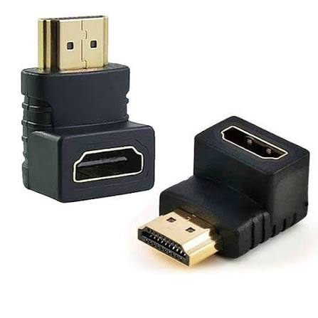 ADAPTADOR HDMI M X HDMI F 90 GRAU KP-HM022 KNUP