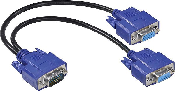 CABO Y VGA MACHO X 2 VGA FEMEA AVY-1M/2F VINIK