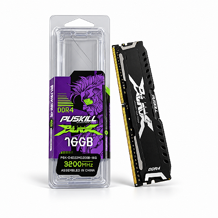 MEMORIA DDR4 16GB 3200MHZ PSK-D4D22M3200B-16G KILL BLACK PUSKILL