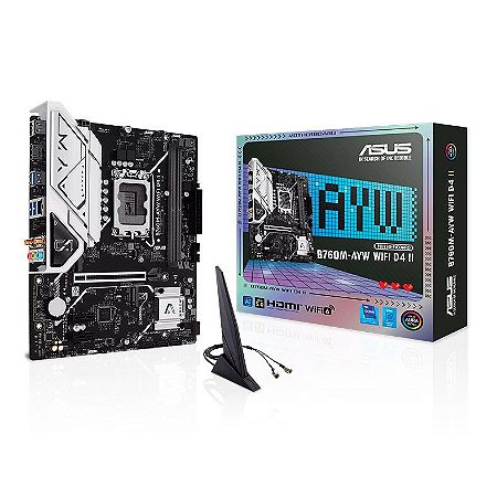 PLACA MAE B760M-AYW WI-FI D4 II DDR4 MATZ 1700 90MB1MG0-M0EAY0 ASUS