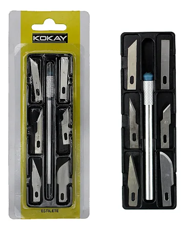 KIT ESTILETE 6 PONTAS SC-1524 KOAKAY