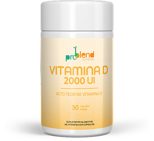 VITAMINA D 2000 UI (POTE 30 CÁPSULAS)