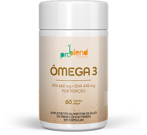 ÔMEGA 3 POTE 60 CÁPSULAS