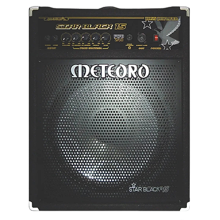 Amplificador Meteoro Star Black 15 Para Baixo De 240w