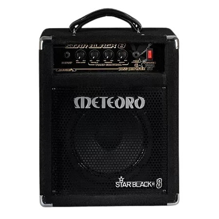 Amplificador Meteoro Star Black 8 Transistor Para Baixo De 30w