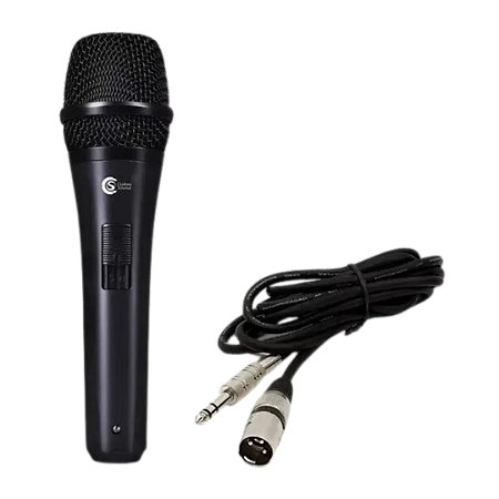 Microfone Custom Sound CSMS 835 Dinâmico Cabo 5m MS835