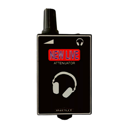 Atenuador De Som New Live - Preto bivolt