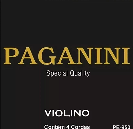 Paganini PE-950 Encordoamento Violino