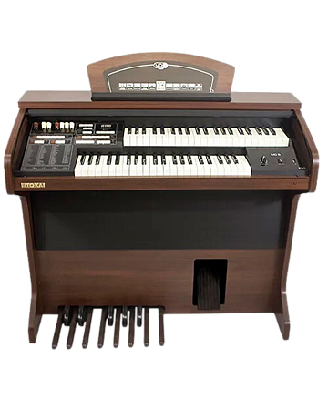 Órgão Eletrônico Digital Tokai MD-5 MARROM