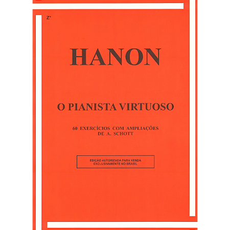 Hanon o Pianista Virtuoso Livro de Exercícios