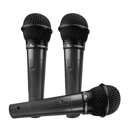 Kit 3 Microfones Kadosh K300