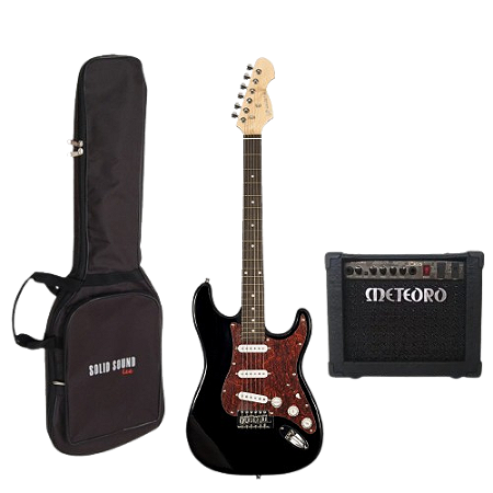 Kit Guitarra Michael GM217 + Capa + Amplificador