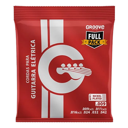 Encordoamento Guitarra Groove 09 GFP1