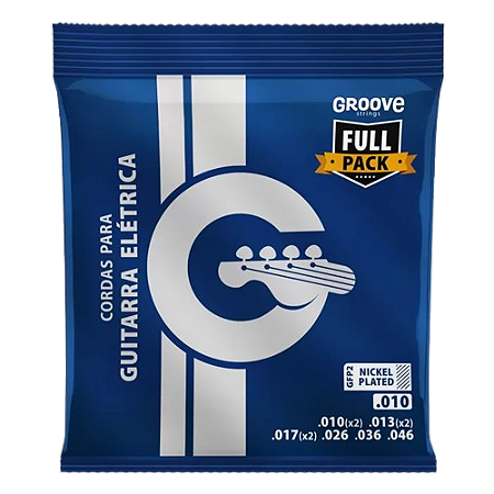 Encordoamento Guitarra Groove 010 GFP2