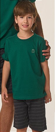 8 ANOS UNISSEX PIJAMA CURTO VERDE