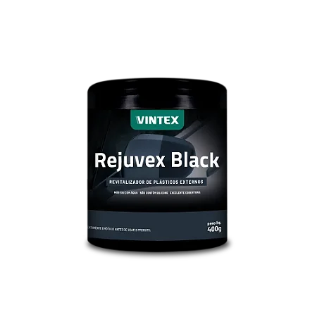 REJUVEX BLACK 400G - REVITALIZADOR DE PLÁSTICOS EXTERNOS