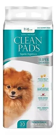Tapete Higiênico Clean Pads 85x60cm com 30 unidades