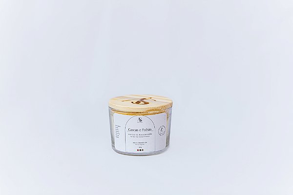 Vela Aromática Perfumada Cascas e Folhas 90g - Sweet Aromas