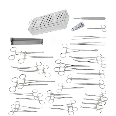 Kit cirúrgico 32 Itens Pequenos Animais