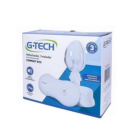 INALADOR NEBULIZADOR COMPACT G-TECH - DC2