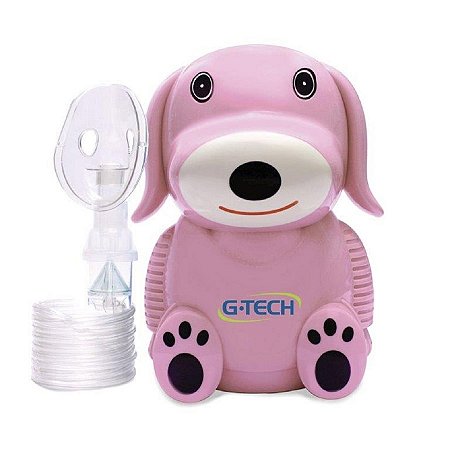 INALADOR NEBULIZADOR DOG ROSA G-TECH