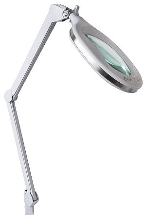 Lupa LED Duo Light Apoio de Mesa