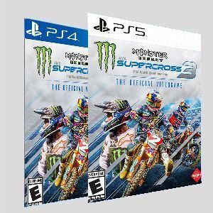 Monster Energy Supercross - The Official Videogame 3 - PS4 E PS5 PSN MÍDIA DIGITAL