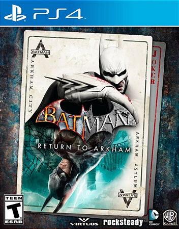Batman Return to Arkham ps4 psn midia digital