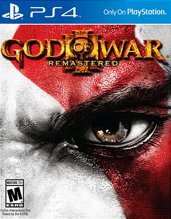 God of War III Remastered PS4 PSN MIDIA DIGITAL