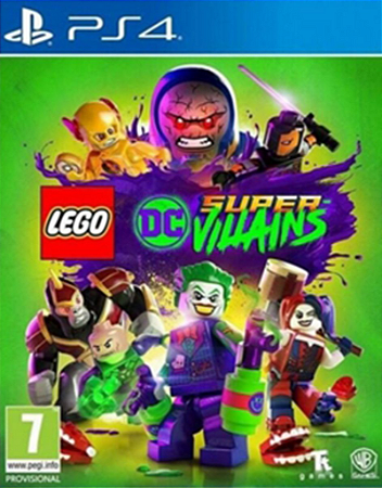 LEGO DC SUPER VILÕES PS4 PSN MIDIA DIGITAL
