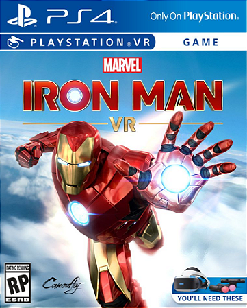 MARVEL'S IRON MAN VR PS4 PSN MIDIA DIGITAL