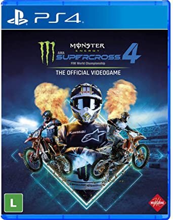 Monster Energy Supercross 4 PS4 PSN MIDIA DIGITAL