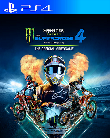 Monster Energy Supercross 4 PS4 PSN MIDIA DIGITAL