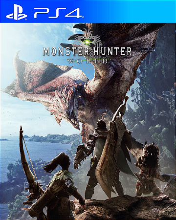 MONSTER HUNTER WORLD PS4 PSN MIDIA DIGITAL